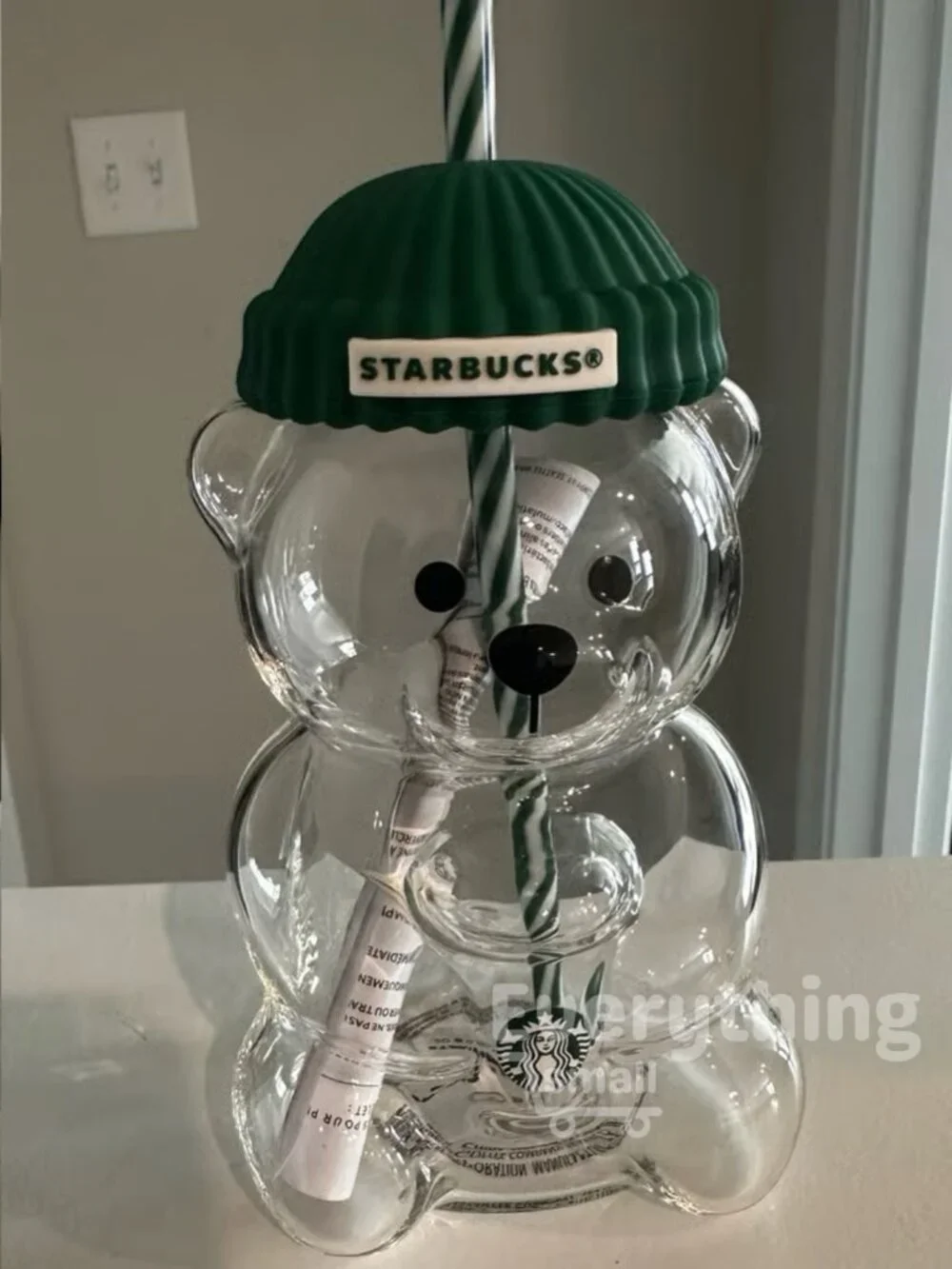 Starbucks | Dining | Glass Starbucks Bearista Bear Cold Cup Holiday ...